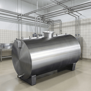 Horizontal and Vertical Installation Stainless Steel Storage Drum - High Quality