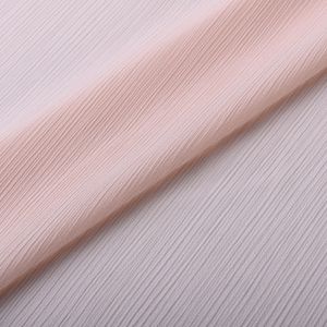 Lightweight 100% Polyester Fine Pleated Chiffon Fabric Sheer Fabric for Ladies Dress