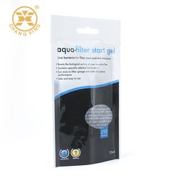 Custom Printed Plastic Food Packaging Doypack Stand up Bag with Window and Zipper
