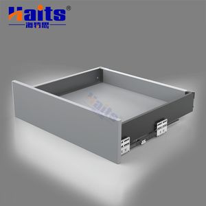 up Down Left Right Adjustable Double Wall Drawer Box Slide Set