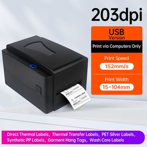 China Wholesale 203dpi 300 Dpi Desktop Wireless Thermal Transfer Desktop Label Printer