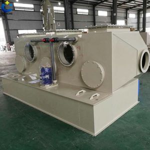Industrial Scrubber for Exhaust Gas Horizontal Column--Acid Waste Washing Tower