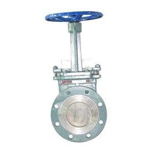 New Technology Soft-Sealed Manual Stainless Steel Flange Industrial Knife Gate Valve