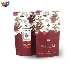 Custom Printing Plastic Aluminum Foil Stand up Pouch Coffee Bag