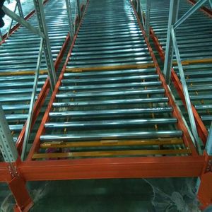 Warehouse Storage Heavy Duty Steel Roller Dynamic Gravity Shelving