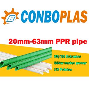High Performance Advanced Plastic Machine/Plastic Extruder/Hot Cold Water Pipe/PPR Pipe Extruder/Making Machine