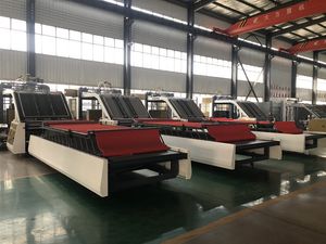 Qh Pack High Speed Corrugated Flute Lamination Machine Paper Laminating Machine
