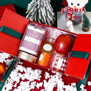 Custom Cardboard Bowknot Ribbon Decoration Christmas Gift Packing Box