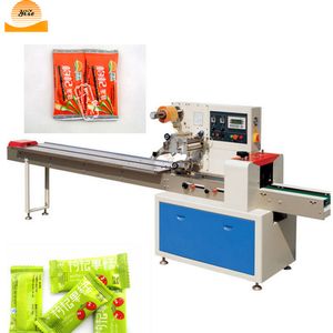 Automatic Rotary Premade Pouch Bread Flow Wrapping Machine Toilet Soap Chocolate Pillow Packing Machine