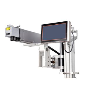 Docod OEM/ODM Fiber Laser Engraver Marking Machine 30W Laser Printer for Expiry Date Qr Logo