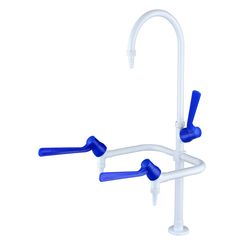 Premium Brass Three-Way Laboratory Faucet for Assay Applications