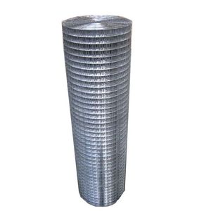 Factory Wholesale Galvanized Iron Wire Mesh Roll Square Hole Welded Steel Chicken Cage Mesh with PVC Coating