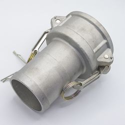 Al Aluminum SS304 Quick Disconnect Camlock Groove Coupling for Hose Pipe Type C 2inch