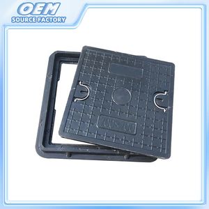 ISO 9001 Qualified High Quality Cast Iron Manhole Cover for Infrastructure Construction