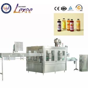 Hot Juice Tea Water Beverage Bottle Liquid Bottled Fruit Juice Filling Machine