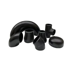 ANSI Butt Welded Carbon Stainless Steel 304 316 Seamless Tee Reducer Cap Tube 45 90 180 Degree Lr Equal Threaded Elbow Pipe Fitting