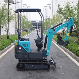Compact Mini Hydraulic Excavator for Efficient Canal Construction