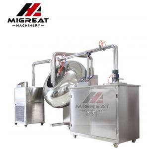 China Supply Professional Sugar Melissa Chocolate Powder Coating Machine for Sale