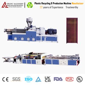 Safety Ensured Plastic Extrusion Line Extruder Machine for PVC Water Pipe UPVC Ducting Hose CPVC Piping WPC Decking Profile Board Making Production Equipment