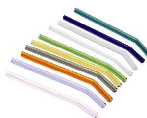 Borosilicate Glass Curve Straw