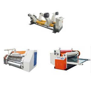 Qh Pack High Speed 2 Layer Corrugated Single Facer Making Machine
