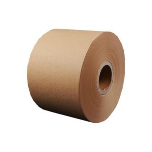 Biodegradable Virgin Pulp Kraft Paper 40-350 GSM Bamboo Brown Kraft Paper Roll for Packaging and Bag