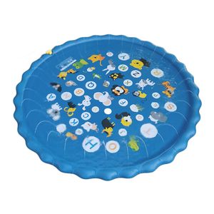 PVC Splash Sprinkler Pad for Kids Toddlers Pool Inflatable Play Water Mat