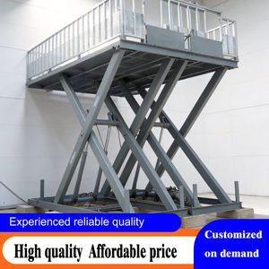 Custom Heavy Duty Hydraulic Fixed Scissor Lift Cargo Lift Platform