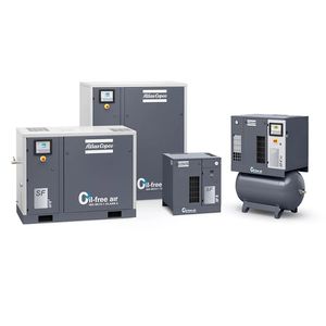Sf1 Sf2 Sf4 Sf6 Sf8 Atlas Copco Oil-Free Scroll Screw Air Compressor