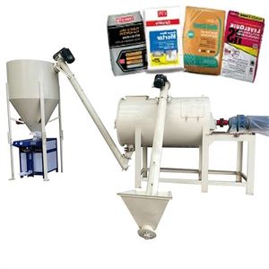 Less Investment Cement Sand Mixing Equipment Customize Power Dry Mortar Production and Packaging Equipment Line