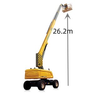 Gtbz26s 26m Hydraulic Man Lifts Telescopic Boom Manlift Aerial Work Platform