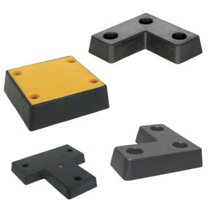 Rubber Square Shape Dock Bumpers, T-Shape, L-Shape Rubber Dock Bumpers