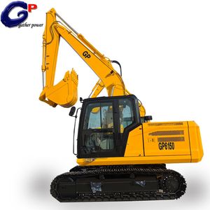 15t Crawler Excavator: Cum Mins Engine, 0.56m³ Bucket, 8.3m Dig Height, Quick Hitch.