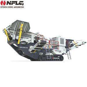 Low Energy Consumption Tracked Hydraulic Mobile Impact Crusher for Quarry