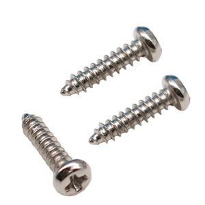 304 Stainless Steel Cross Round Head Nail Wood Tip Tail Self-Tapping Screw