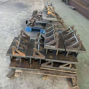 OEM Custom Robot Welding Metal Stainless Aluminum Welding Steel Frame Fabrication with Hot Dipping Zinc