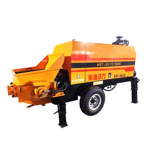 Robust Heavy-Duty Hydraulic Concrete Pump for Large-Scale Building Construction Projects