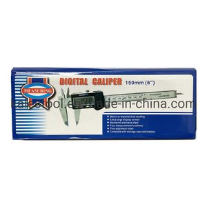 High Precision Electronic Digital Vernier Caliper 6 " 150mm Stainless Steel Micrometer Measuring Instrument Tool