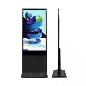 Hot Sale Indoor Digital Signage Totem Kiosk 43 Inch Wide View Free Stand LCD Advertising Player Touch Screen