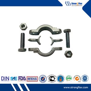 Strongflex Carton Steel Industrial Couplings of Two or Four Bolt Clamp