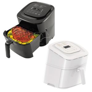 Kitchen Appliance 8L Air Fryers Household Large Capacity Electric Fryers Touch Screen Visual Functions