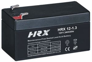 12V1.3ah Rechargeable Sealed Maintenance Free Lead Acid UPS Battery