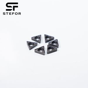 Durable Carbide Inserts for Aluminum Stainless Steel Tbmt060104dp CNC Lathe Mill Tooling Replaceable Indexable Bits Metal Cutting Blades Apmt