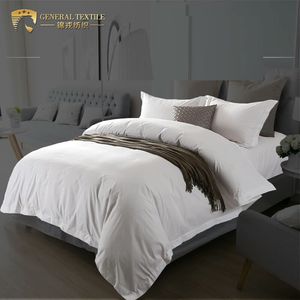 Wholesale Economic 330tc Plain Cotton Bed Linen Hotel Cotton Bedding