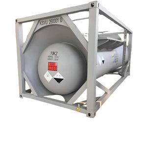 20FT T22 Lead-Lined Bromine Tank Container, Un1744 Liquid Bromine ISO Tank
