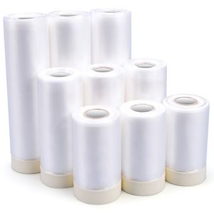 Car Craft Kraft Paper Pre Taped Masking Tape Adhesive Paper Film