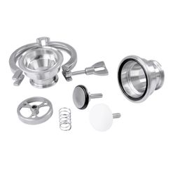 SS316L Sanitary Non Return Check Valve MID Clamp Double Pin