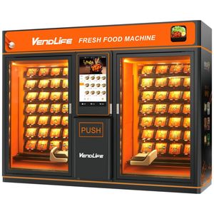 Healthy Food Feozen Food Heated Food Vending Machine with Lift Elevator