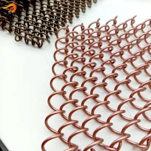 Customizable Ral Color Metal Mesh Drapery Chain Links