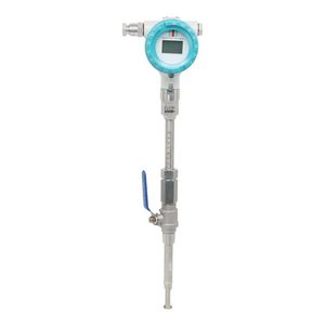 Insertion Thermal Gas Mass Flow Meter Flowmeter for Air Measurement